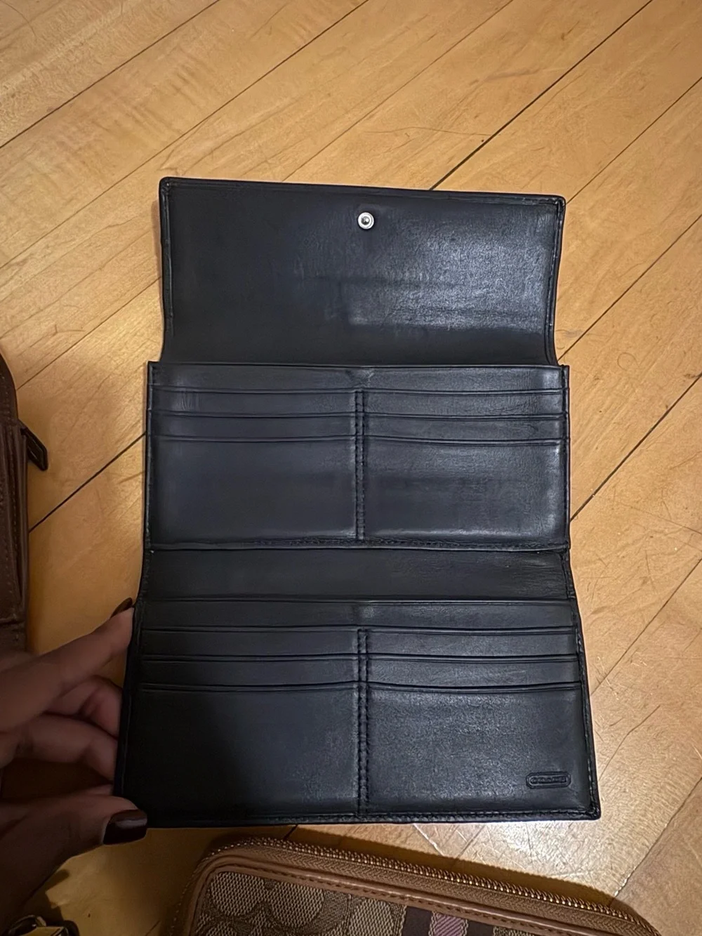 3pc Authentic Coach Wallet Bundle